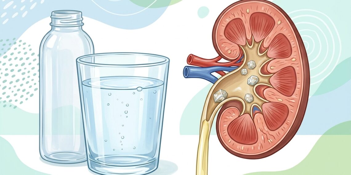 Pedra nos rins volta com frequência por um motivo simples: pouca água continua sendo o erro mais comum na prevenção