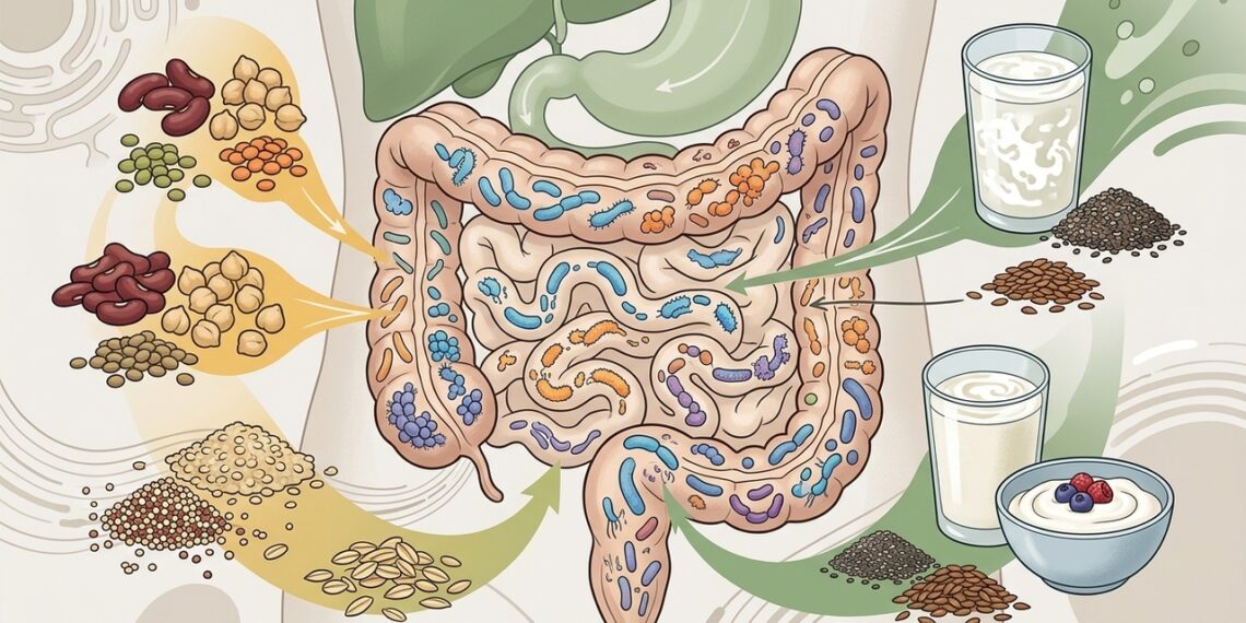 A maioria das pessoas se concentra em ovos e carne quando pensa em proteína, mas é importante variar a fonte para também incorporar fibras e cuidar da microbiota