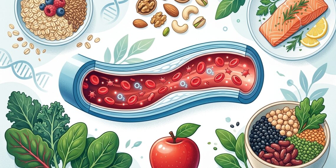 O que comer para ajudar no controle do colesterol: a relação entre dieta e coração