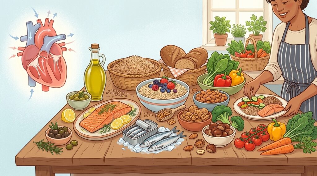 Alimentos que ajudam a manter o coração saudável