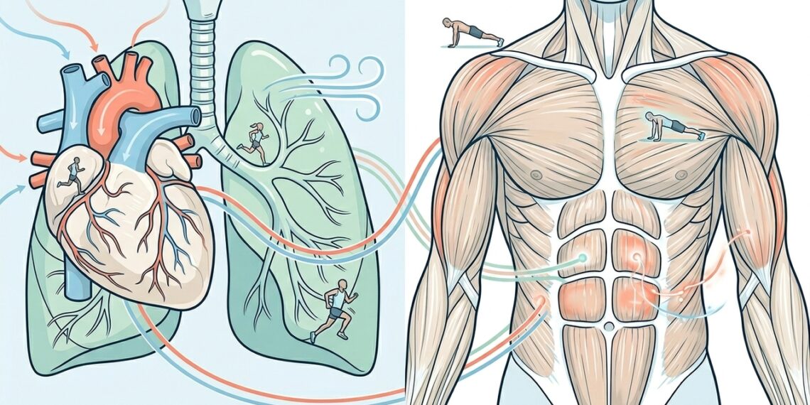As diferenças nos benefícios para a saúde entre correr e fazer flexões todos os dias