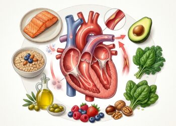 Nutrientes que ajudam a saúde do coração e onde encontrá-los nos alimentos comuns