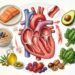 Nutrientes que ajudam a saúde do coração e onde encontrá-los nos alimentos comuns