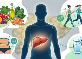 10 hábitos saudáveis para prevenir a esteatose hepática.