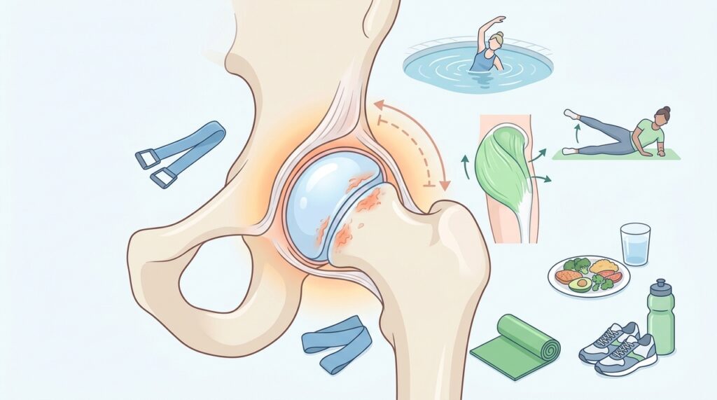 Artrose no quadril: uma abordagem completa para aliviar a dor e preservar a mobilidade