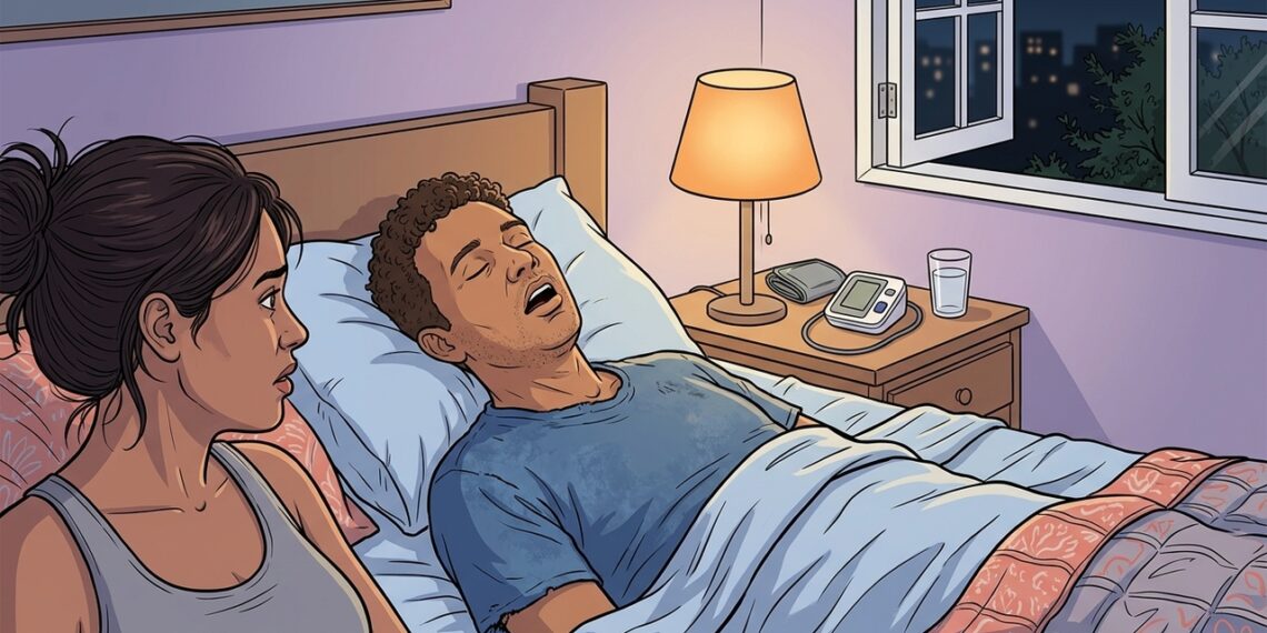 Ronco alto e pressão alta: a combinação noturna que aumenta o alerta cardiovascular