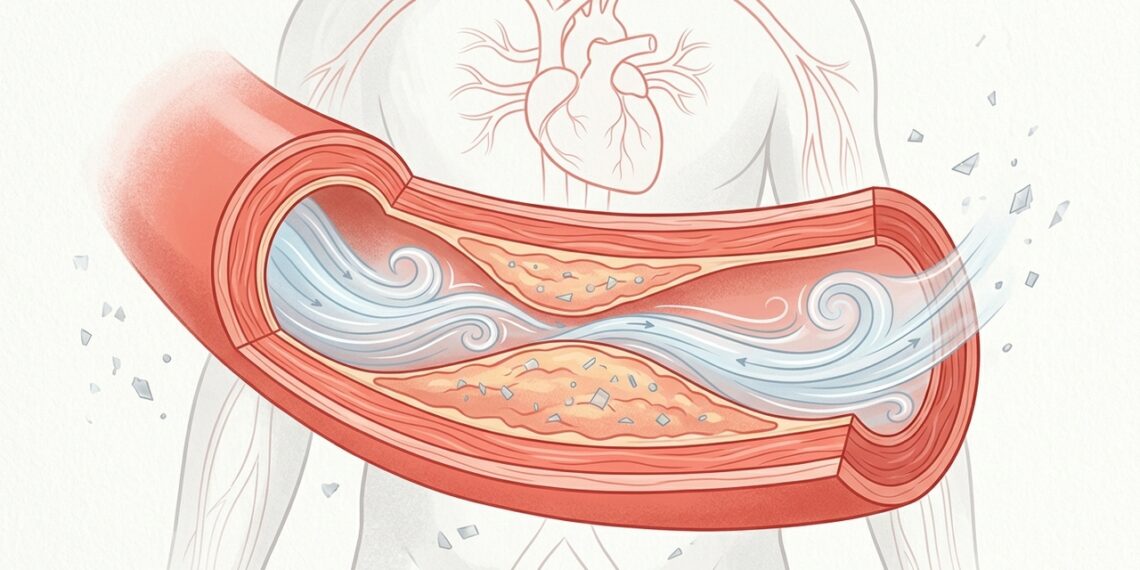 Microplásticos nas placas das artérias: o achado que acendeu alerta sobre risco cardiovascular