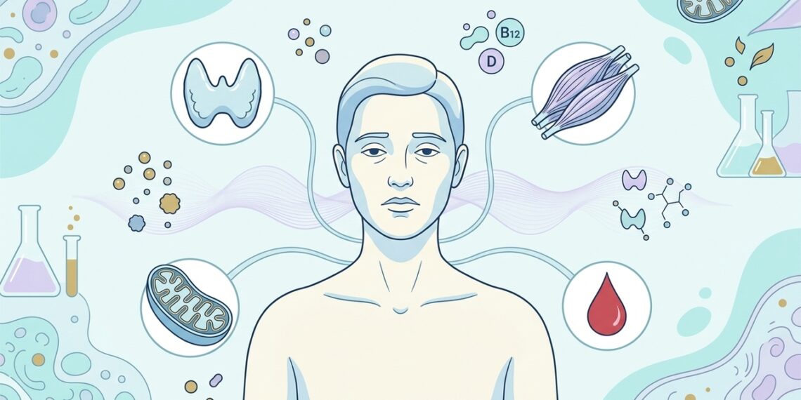 O cansaço persistente não se deve à falta de sono, mas sim a alterações silenciosas em sistemas como o hormonal e o nutricional