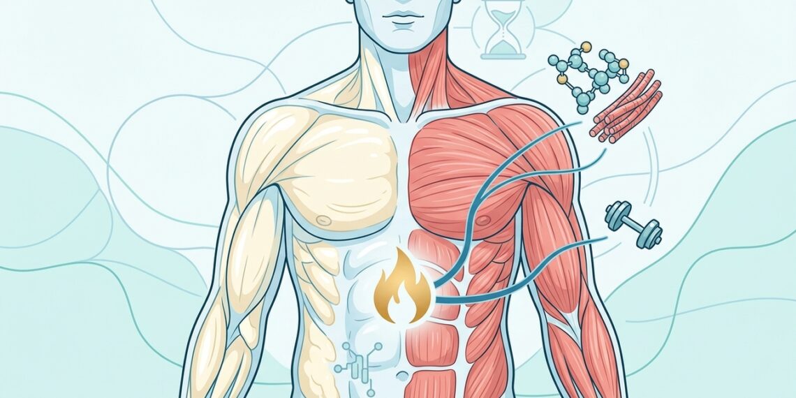 O ganho de peso na meia-idade não se deve ao metabolismo lento, mas sim à perda de massa muscular ao longo dos anos