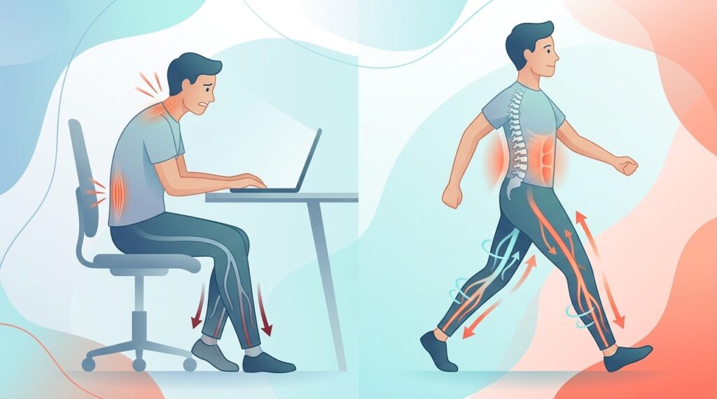 Por que fazer pausas para levantar do trabalho é bom para a saúde?