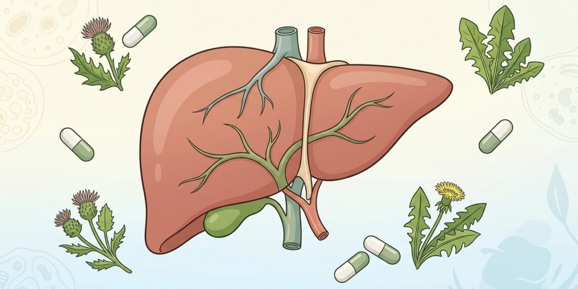 Suplementos detox e fígado: o que a ciência realmente diz, longe das promessas fáceis