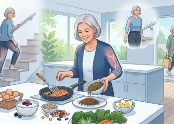 Proteína depois dos 60: quantos gramas por quilo ajudam a preservar músculo sem exageros
