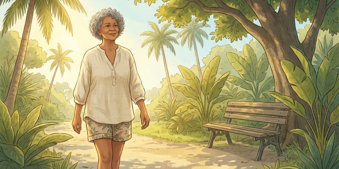 Quanto sol por dia é realmente suficiente depois dos 60 anos?