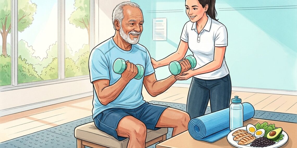 Formas de ajudar a reduzir a perda muscular com o envelhecimento
