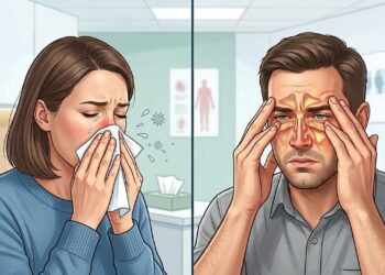 Sinusite ou resfriado? Como identificar a origem da dor e pressão no rosto