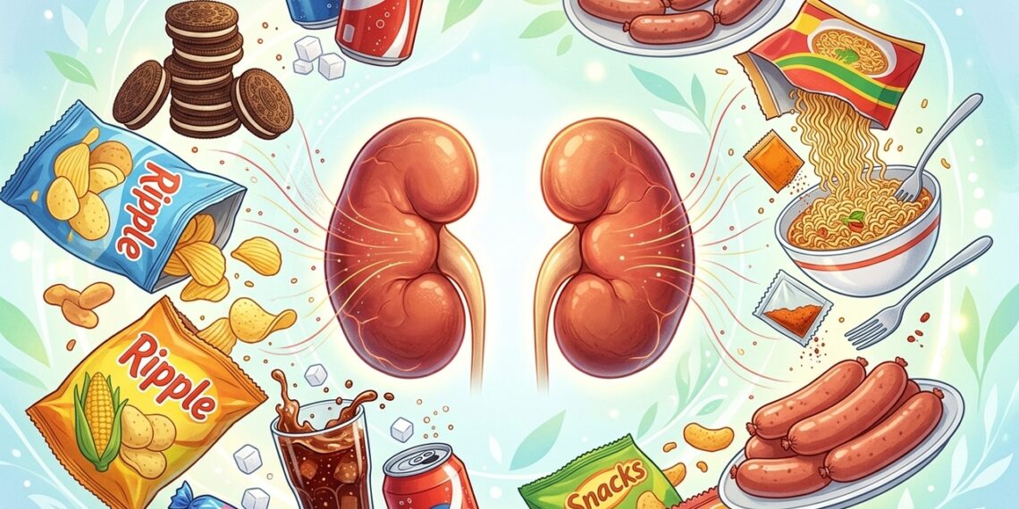 Alimentos ultraprocessados podem pesar nos rins antes de aparecer dor: revisão recente liga o hábito ao risco de doença renal