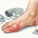 Gota e diabetes podem andar juntos: o elo pouco comentado entre ácido úrico, glicose e inflamação