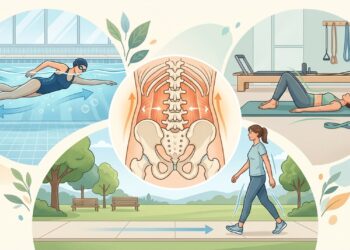 Dor lombar que piora com impacto: quando trocar corrida por natação, pilates ou caminhada leve