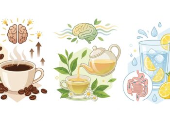 Café, chá ou água com limão: qual é a melhor opção para começar o dia?