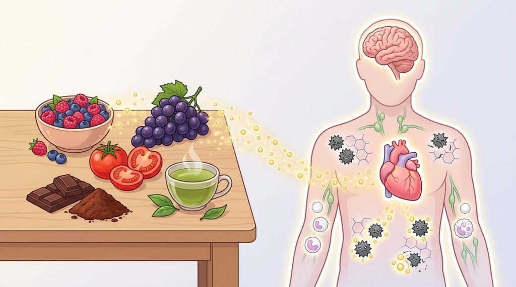 Os 5 melhores alimentos antioxidantes para proteger as células do corpo