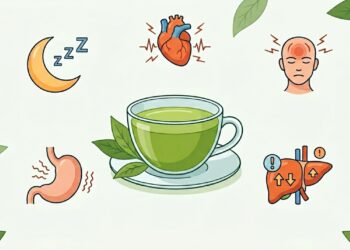 Quais são os efeitos colaterais do consumo exagerado de chá verde?