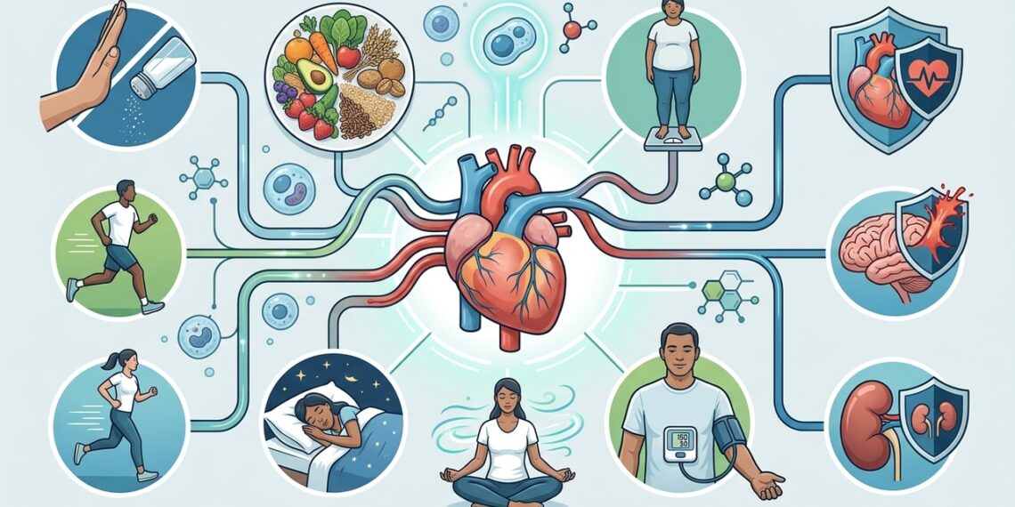 10 hábitos saudáveis para prevenir a pressão alta