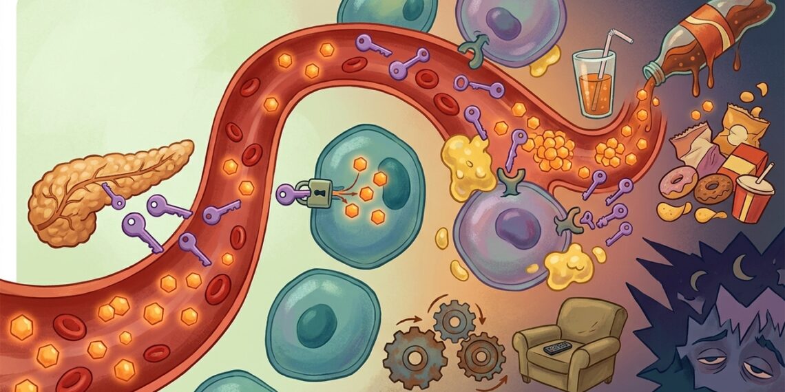Qual a relação entre o açúcar e o diabetes?