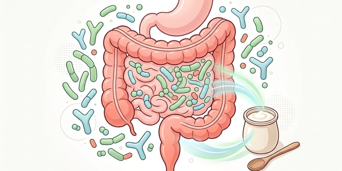 O iogurte natural é uma boa fonte de proteína e ajuda o intestino