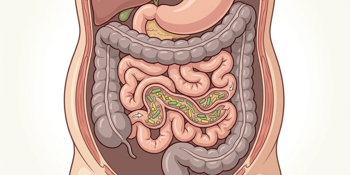 Inchaço, plenitude e desconforto após refeições: quando investigar supercrescimento bacteriano no intestino