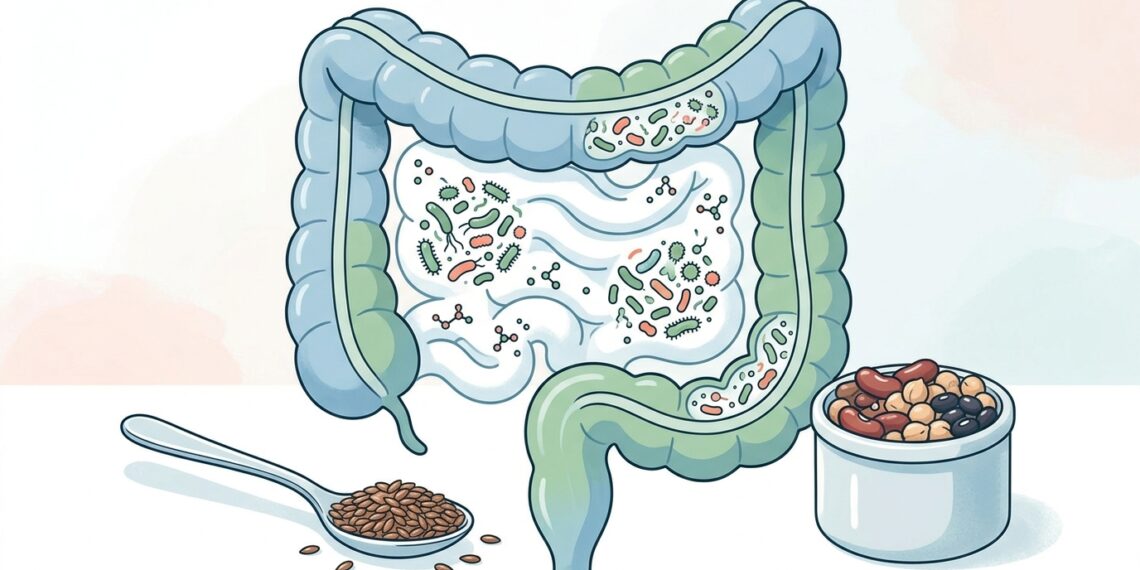 Qual a relação entre fibras, microbiota intestinal e controle do colesterol?