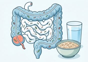 Hidratação adequada e uma dieta rica em fibras são fundamentais na prevenção de problemas intestinais