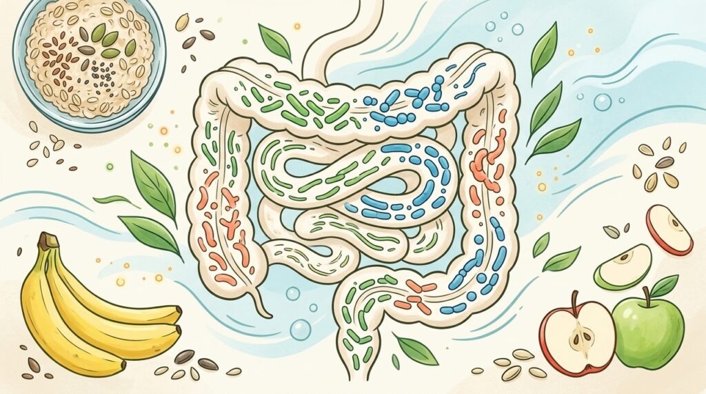 Quanto tempo leva para o probiótico fazer efeito no intestino