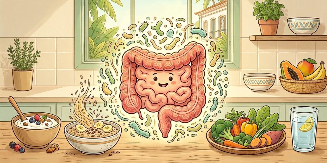 4 regras simples para um intestino saudável