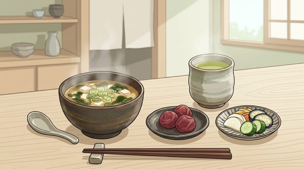 5 alimentos antioxidantes na dieta japonesa para fortalecer a saúde intestinal.