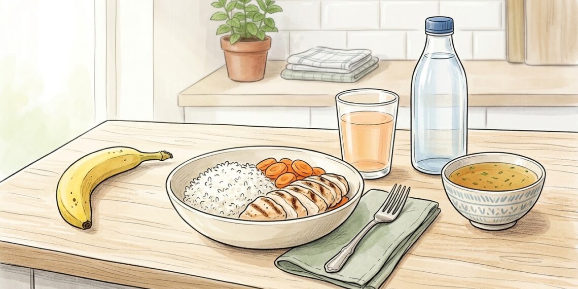 O que comer para repor líquidos e sais depois de uma diarreia, segundo a ciência