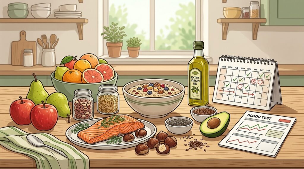 Quanto tempo leva para reduzir o colesterol com mudanças na alimentação?