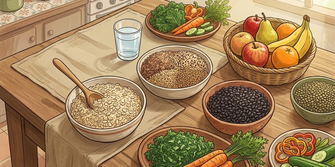 A falta de fibras na alimentação está associada à prisão de ventre, ao colesterol ou à saúde intestinal