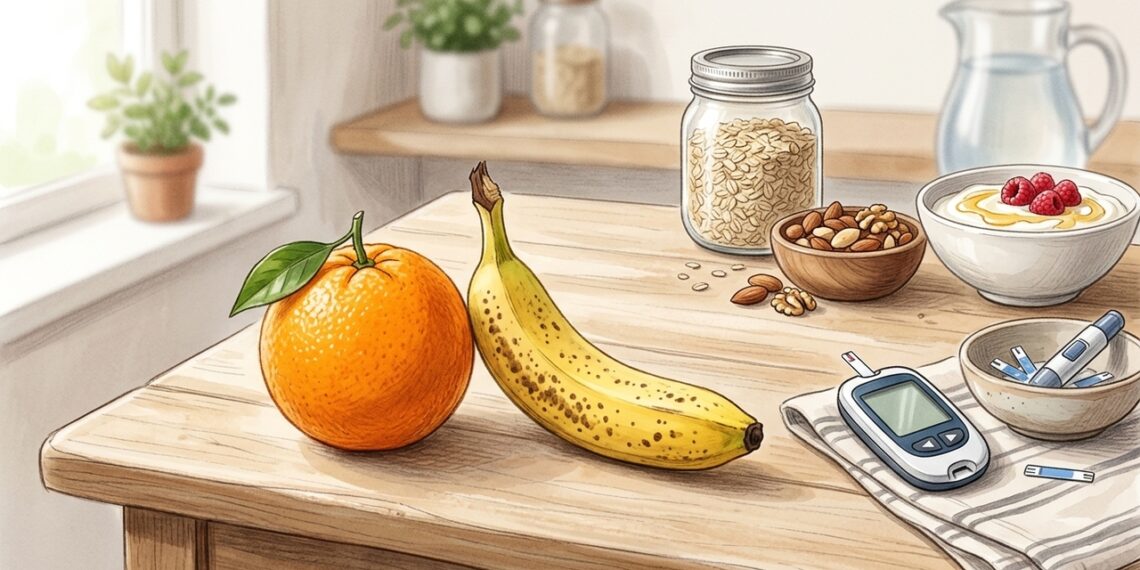 Laranjas ou bananas: qual fruta é melhor para o seu nível de açúcar no sangue?