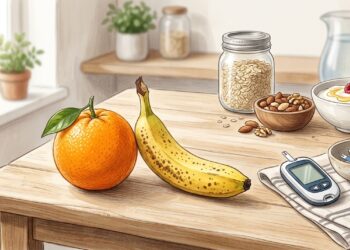 Laranjas ou bananas: qual fruta é melhor para o seu nível de açúcar no sangue?