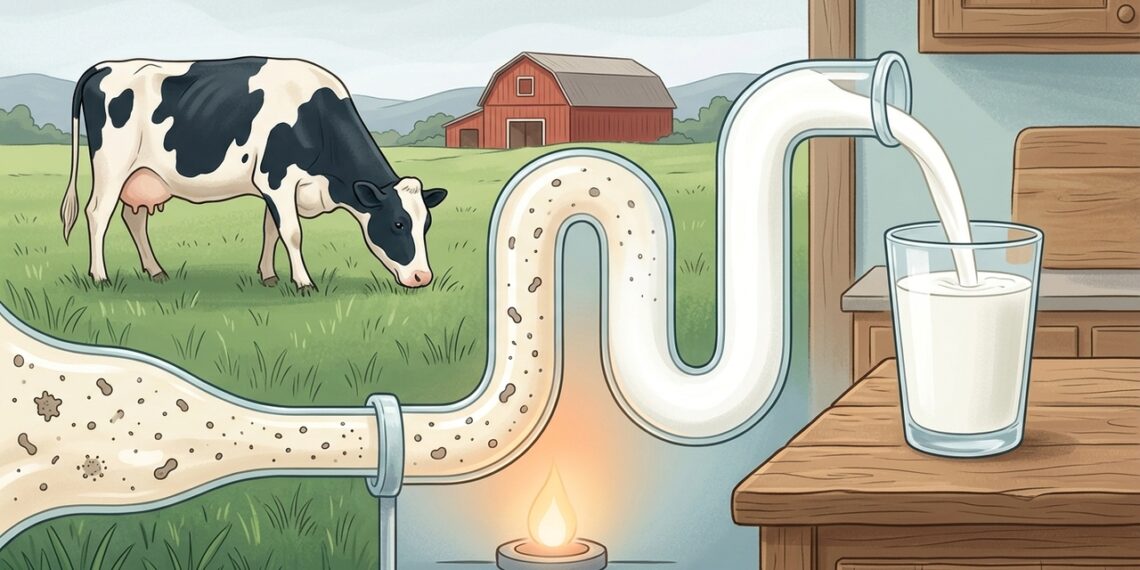 Leite cru voltou ao alerta: o risco invisível ligado à gripe aviária que a pasteurização ajuda a reduzir