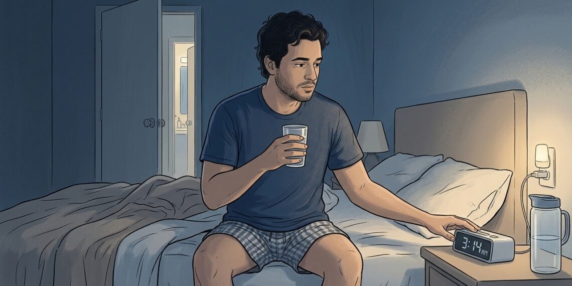 Sede intensa e muito xixi à noite: o sinal que pode não estar só na bexiga