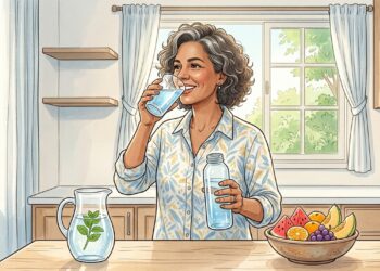 Quanto tempo leva para o corpo se acostumar a beber mais água?