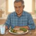 Jantar, sede e xixi à noite: como sal, açúcar e proteína entram na rotina de quem tem diabetes e rins vulneráveis