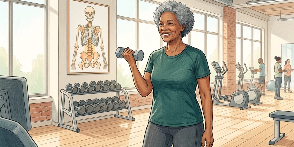 Exercícios de força e uma alimentação equilibrada são fundamentais na prevenção da osteoporose