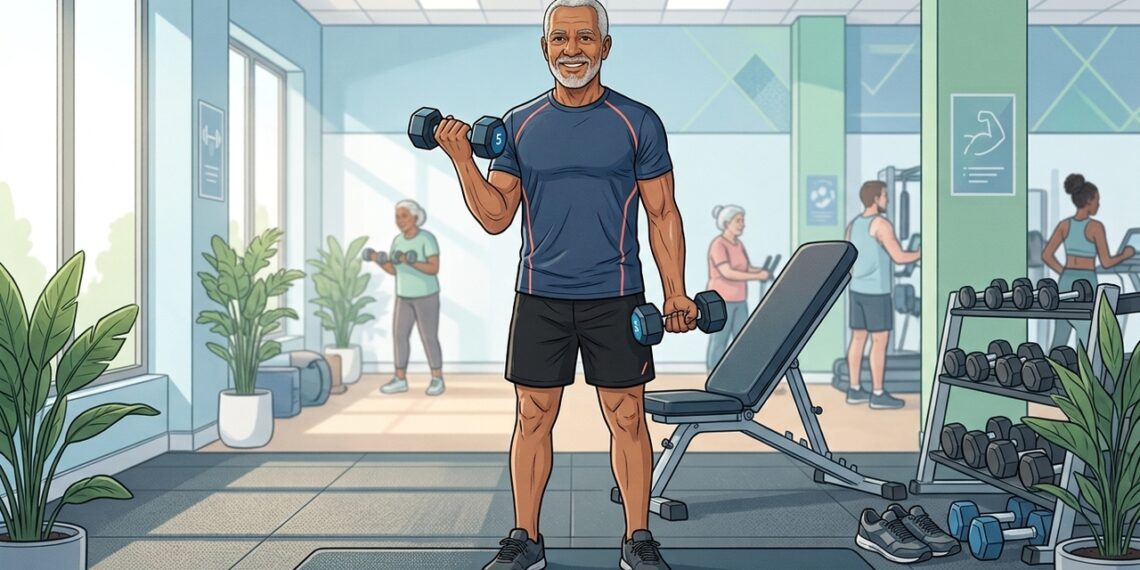 A partir dos 60 anos, a força muscular melhora com atividade física regular e proteína suficiente