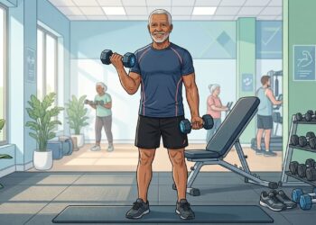 A partir dos 60 anos, a força muscular melhora com atividade física regular e proteína suficiente
