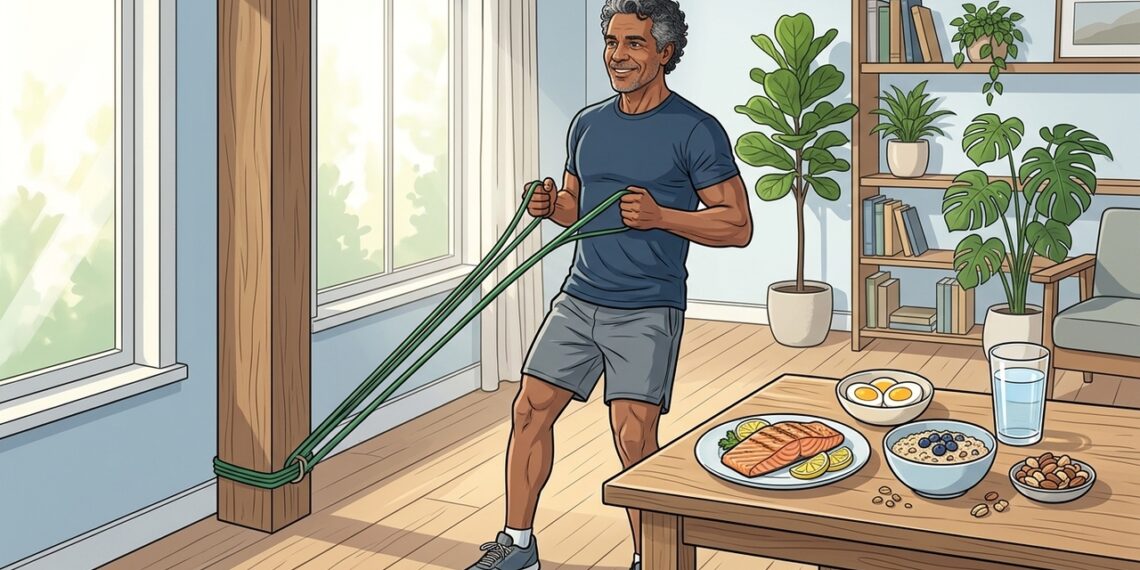 Para maiores de 50 anos: três estratégias que protegem músculos além de comer mais proteína