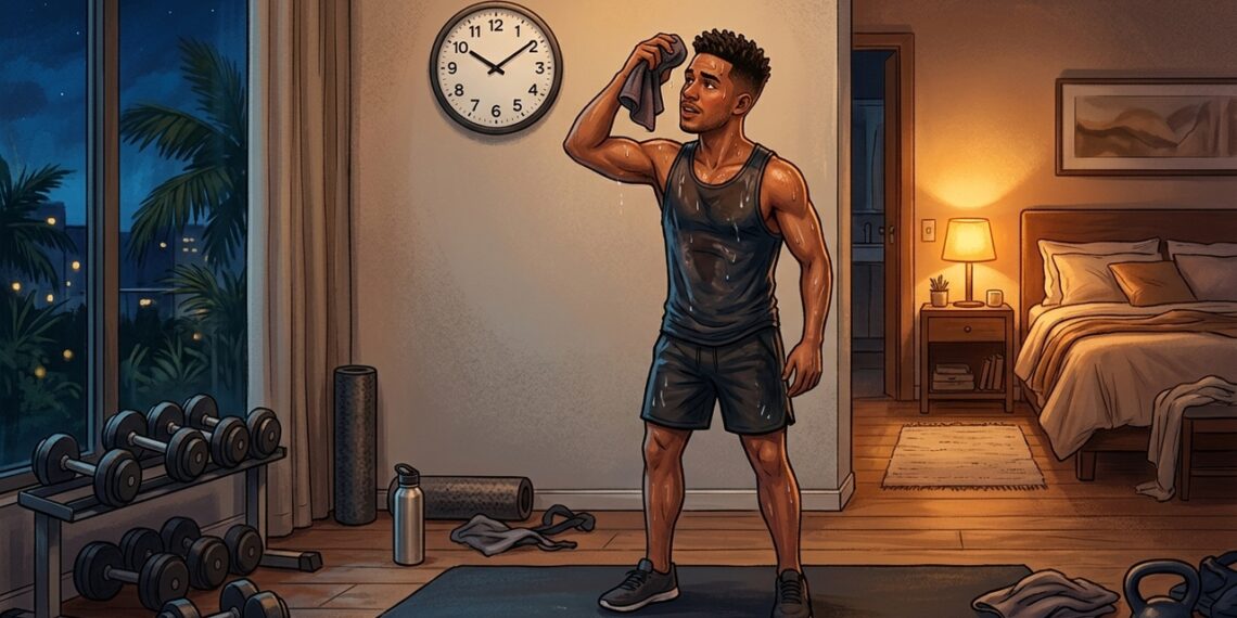 Para melhorar o sono, não se deve praticar exercícios físicos três horas antes de dormir