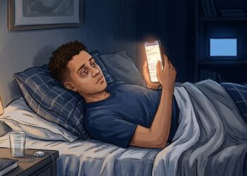 Para dormir melhor, não se deve usar telas luminosas nos minutos que antecedem o sono