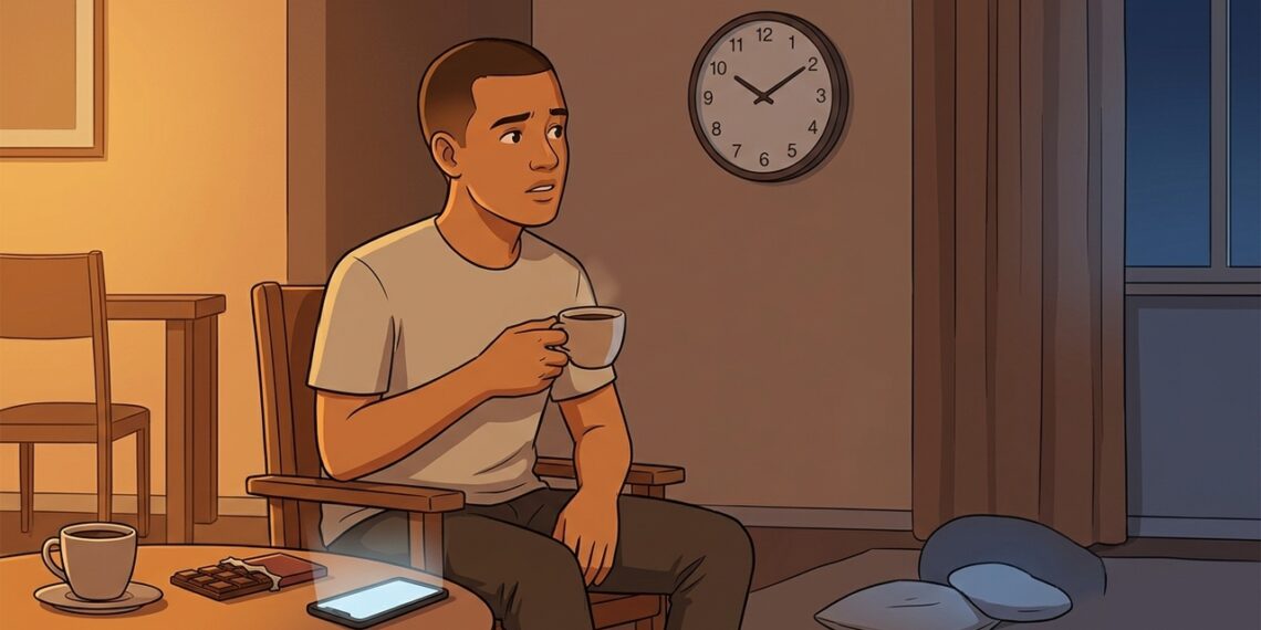 Para dormir melhor, não se deve consumir cafeína nas horas que antecedem o sono